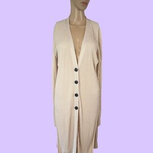 John + Jenn Cream Cardigan Sweater